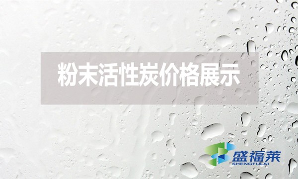 玩的就是真實！2024年7月24日粉末活性炭價格展示