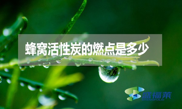 蜂窩活性炭的燃點(diǎn)是多少？可以點(diǎn)燃嗎？